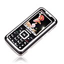 LESON S568  Dual Card Dual Screen Game Style TV Side Flip Phone Silver (Not For U.S/Canada) (SZR486)