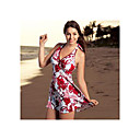 Hot Spots Oceanus One Piece Set Tank Swimwear Red 2831 (LYU030)