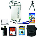 Sanyo Xacti vpc/dmx-ca8 8.0MP câmera de cinema digital com LCD de 2,5 polegadas + 8gb + 6bonus bateria sd + (sz
