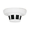 420tvl 1 / 3 "fuerte detector de humo estilo encubierta cámara con adaptador de CA