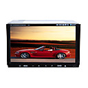 7-pulgadas, pantalla táctil 2 din coche en el tablero de DVD son compatibles con iPod integrado en el sistema GPS de doble zona ak-7003i