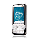 ANYCOOL GC668+ GSM+CDMA Tri-band TV Function Cell Phone Black&Silver