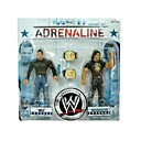 wwe wrestling professionnels ZIM et morrison action figure à la case de couleur