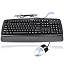 belkin teclado de desktop padrão e mouse combo (smq1073) novo novo novo