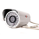 1 / 3 "SONY CCD long range waterdichte 50 meter dag / nacht camera's met 35 IR LED's