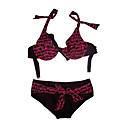 Hot Popular Rose Red Two Piece Bikini Swimwear Swimsuit 108988 (AML019)