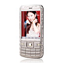 I200 double carte métallique de mobile à écran tactile d'argent et gris (pas pour nous / canada) (sz