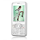 toque k-D178 dual cartão quad-band tv celular prata (szrw295)