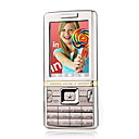 S65 dual card quad-band touchscreen mobiele telefoon zwart en grijs (szrw037)