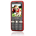 JINGPENG GBN008BF Dual Card Cell Phone Black&Red(SZRW306)