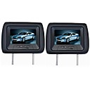 7-inch Headrest Monitor Pair with Automatically recognize input signal system with(IR) (1 Pair)