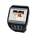 q8 toque qaud banda dual sim cartão dual standby relógio telefone celular com teclado preto (szfcl009)