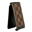 Plastic Case With Leather Panel For Iphone 3G/3GS(SZM567)
