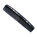 Long Black Rose Wide Tooth Comb