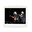 8gb 3.5 polegadas MP4/MP3 player fm branco (mob019)