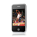 E6622 Dual Mode Dual Card Dual Bluetooth FM Touch Screen CDMA Cell Phone Black (2GB TF Card)(SZHX0227)