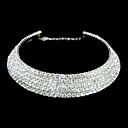  magnifique collier en cristal pour le mariage / soirée