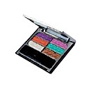 6 cosmétiques couleurs mini maquillage ultra shimmer eye shadow palette 4 # (tslr0909-018)