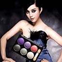 6 cosmétiques couleur couleurs de maquillage Pearl Eye Shadow Palette 4 # (à partir de 12 pcs) (tslr0909-013)