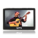 Da 4,3 pollici touchscreen mp4 (8gb, nero)