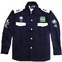 2009 nuovo arrivo nero racing a maniche lunghe t-shirt (lgt0915-21)