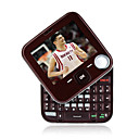 nuo ka 7705 quad Bluetooth banda roja del teléfono celular (tarjeta de 2GB TF) (sz00510025)