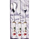 3-PC de luxe gérer la vaisselle en céramique de cuisine (0612-TD-03)