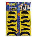 élégant costume moustache faux (assortiment de 12-pack)