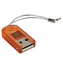 Mini USB 2.0 lector de tarjetas TF (naranja)