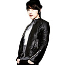 Men's Motorcycle Rider Leather Jackekt(LGT1102-0011)