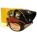 gafas de sol de diseño de moda del tatuaje + caso de bordado libre duro - tigre impreso de diseño (0479-11.18-dsc03843)