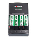 SoShine SC-U1 Ni-Mh Charger with 2700mAh Batteries Kit