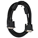 DVI 24+1 M-M Shielded Connection Cable 1.7M