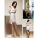 Blake Lively Sheath/Column Spaghetti Straps Short/Mini Lace Cocktail/ Gossip Girl Fashion Dress (FSD0269)