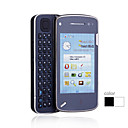 TX - Dual SIM 3.2 Inch Qwerty Keyboard Cell Phone White (WIFI Dual Camera TV)