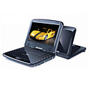 9.5-inch Portable DVD Player with TV Function, USB Port, 3-in-1 Card Reader and Games (TRA-293)