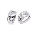 Beautiful 18K Gold Plated CZ Cubic Zirconia Earrings (0292-91114-11)
