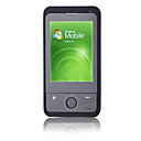 t7278 Windows Mobile 6.1 externa gps wifi quad band touch screen bluetooth apartamento celular inteligente preto (2GB TF) (sz04581053)