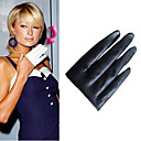 paris hilton half kant schapen huid van vrouwen handschoenen meer kleuren (jx001-0741)