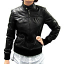 100% schapenhuid kleine plooien aan de achterkant jas voor vrouwen outerwears (0102al001-0740)