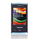 Mini x6 Dual Karte Dual Kamera Quad-Band-TV-Funktion flachen Touchscreen-Handy schwarz (2GB TF Karte) (sz00720586)