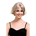 senza cappuccio corto di alta qualità sintetico parrucca una leggera peluria bionda (w1053 27t613)