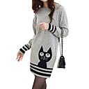 manches longues habitudes chat palangre Women's Sweaters (1001bc119-0736)