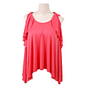 sin mangas, escote redondo t adornos de las mujeres-shirts (8502bc003-0736)