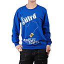 manica lunga scollatura rotonda stampato t-shirt donna (4201bc028-0736)