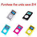 1GB Mini MP3 Players - Five Pieces Per Package/Five Colors(SZM055)