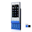 tv2010 dual camera dual-kaart quad-band java tv fm bluetooth touch screen mobiele telefoon (2GB TF-kaart)