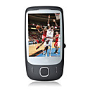 t3238 Windows Mobile 6.5 seule bande quad carte gps wifi plat mobile à écran tactile noir (2 Go Carte TF) (sz04581313)
