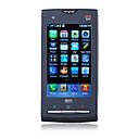 x10 dual card dual quad band fotocamera da 3.5 pollici tv wifi appartamento srceen telefono cellulare touch nero (2GB TF card) (sz00720802)