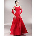 A-line Scoop Floor-length Chiffon Mother of the Bride Dress With A Wrap